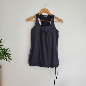 Athleta black razer back active tank size XS